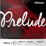 D'Addario J910MM Prelude Viola String Set, Medium Scale, Medium Tension